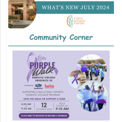 Child & Family Center Newsletter - July 2024